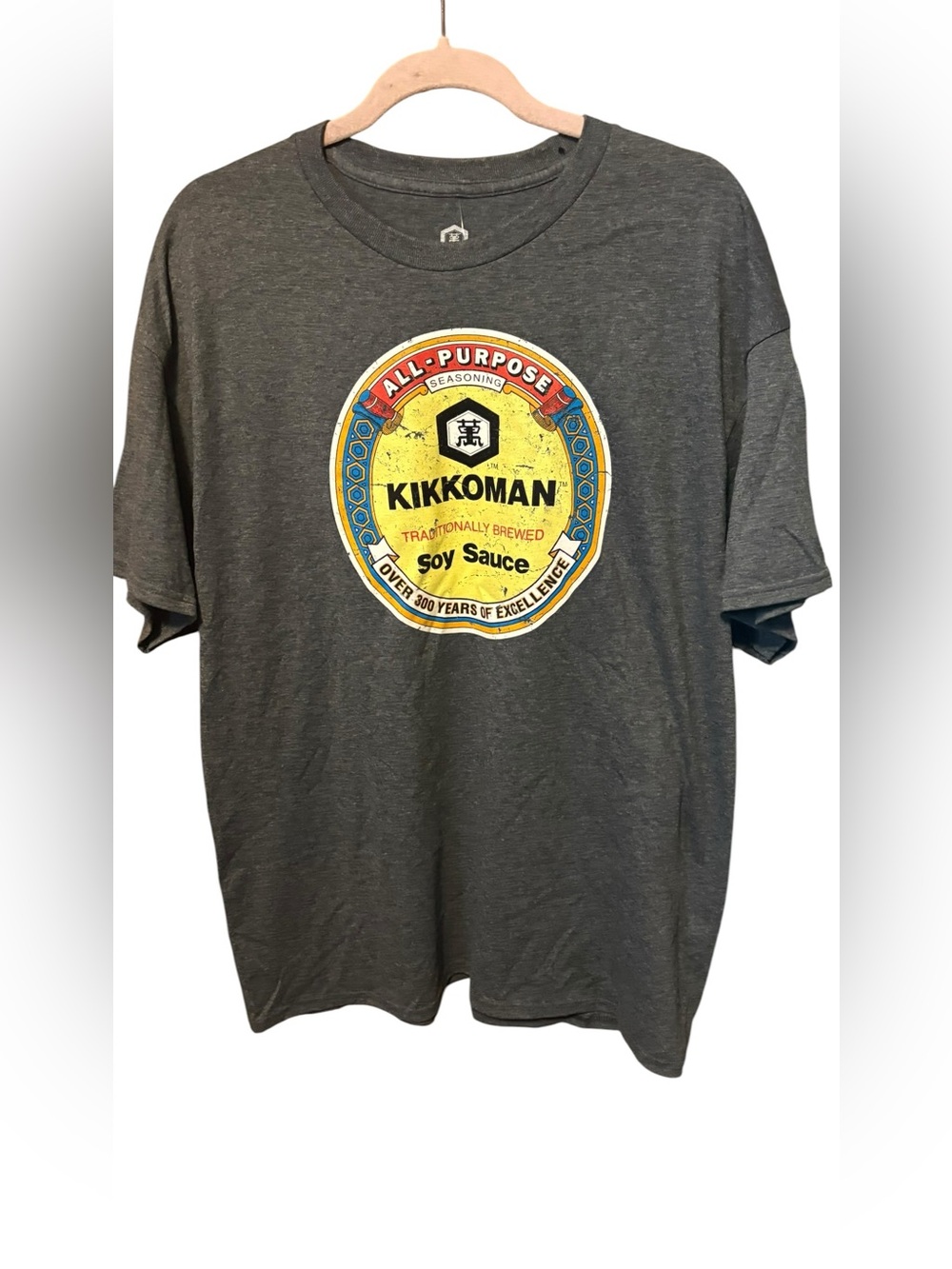 Kikkoman Soy Sauce Graphic Tee XL Japanese Streetwear Foodie NWT